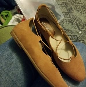 Earth shoes suede ladies size 8